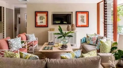 多款電視背景墻現代簡約風裝修效果圖大全 客廳背景墻裝修-家居快訊-廣州搜房網家居裝修