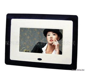 商務(wù)新寵 7寸數(shù)碼相框機(jī)——集電子相冊、廣告機(jī)與高端禮品于一體
